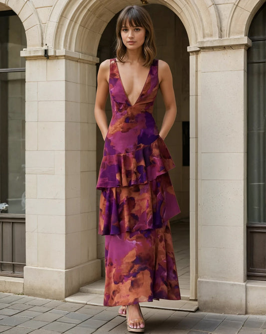 Elena | Statement Maxi Dress