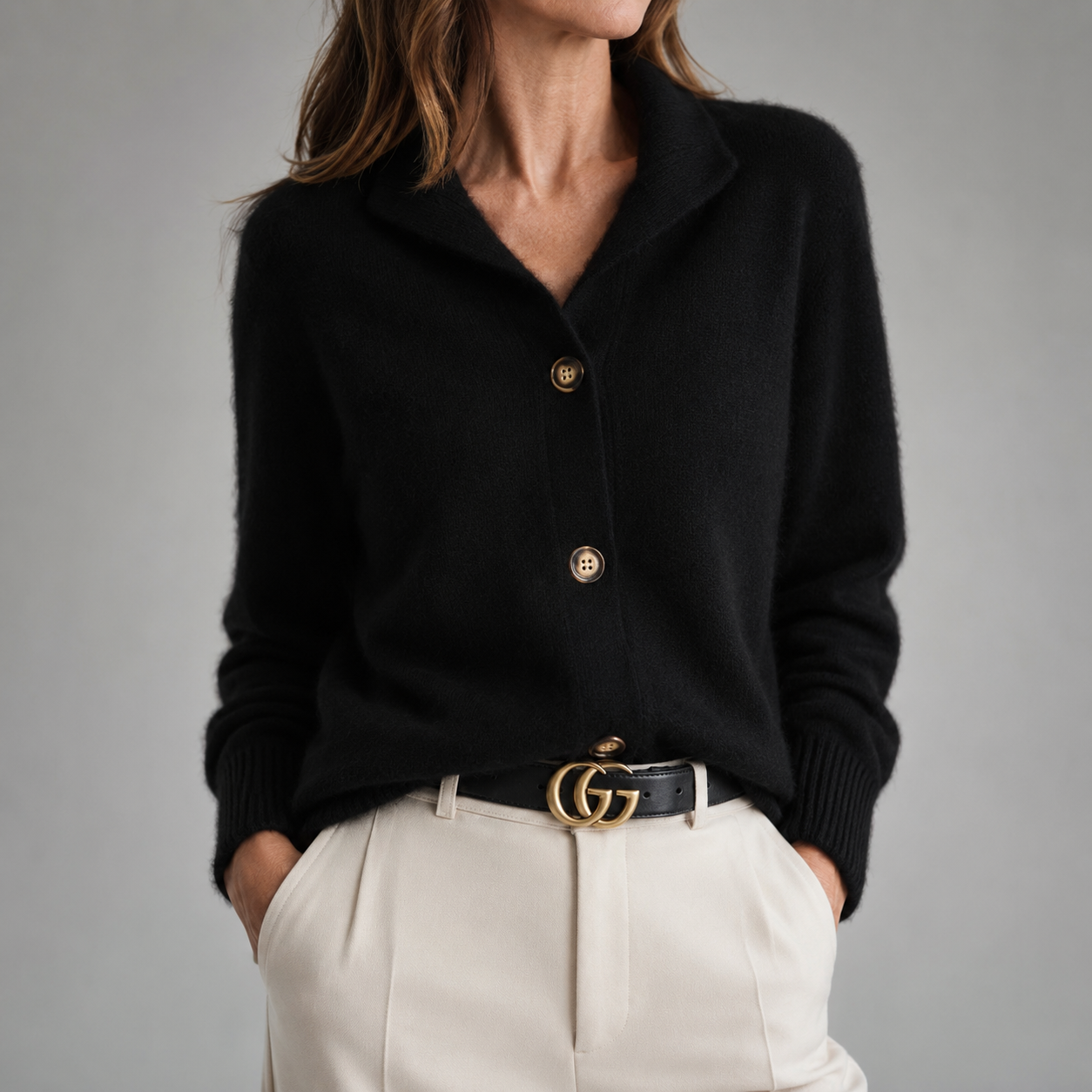 Laurent Cashmere Cardigan