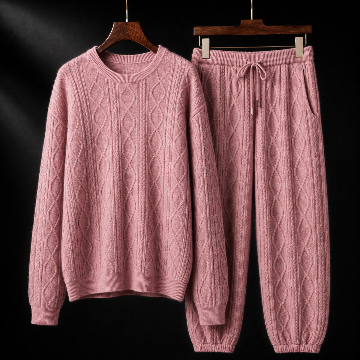 Everton Soft Cable-Knit Lounge Set