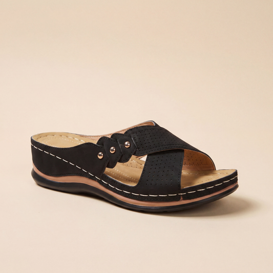 Comfora™ | Lightweight and stable wedge sandals