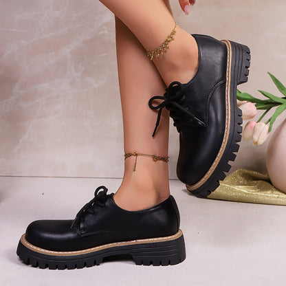 Tabitha™ | Chunky Lace-Up Shoes
