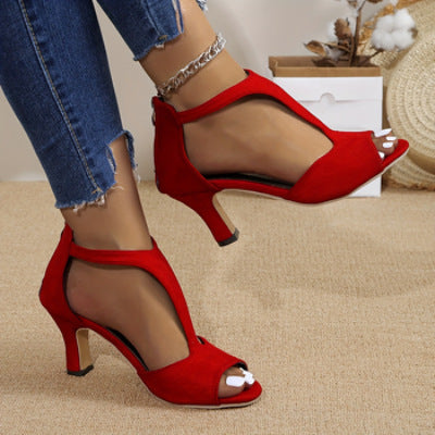 Valentina | Elegant Cut-Out Heels
