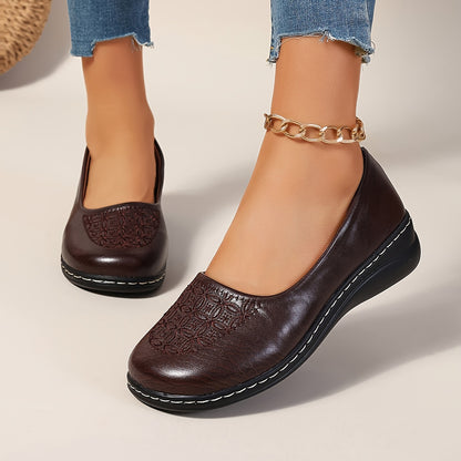 Beatrice™ | Patterned Comfort Slip-Ons