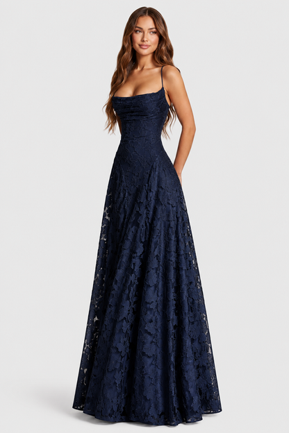Sophia | Floral Lace Maxi Dress