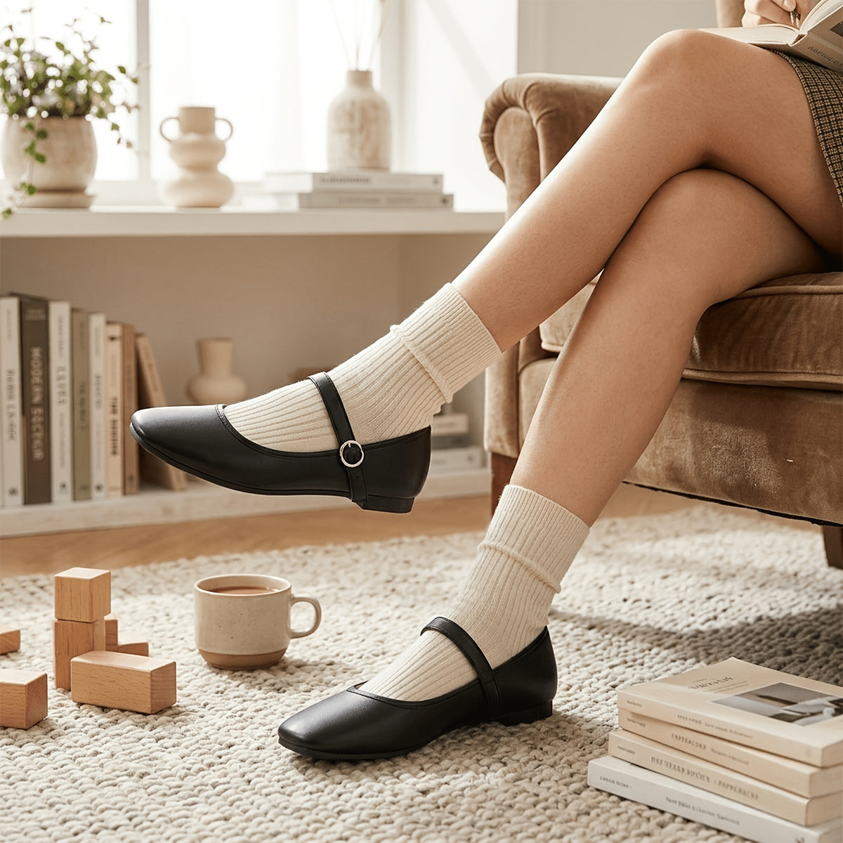 Violet™ | Classic Mary Jane Flats