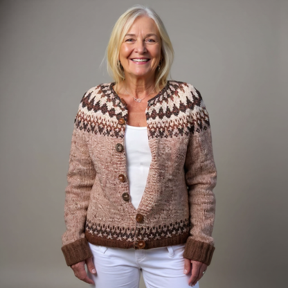 GEORGINA | RETRO ICELANDIC CARDIGAN