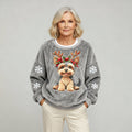 ROSIE | SOFT CHRISTMAS FLANNEL CASUAL JUMPER FOR DOGS FOR WOMEN