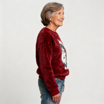 FREYA | CHRISTMAS FLANNEL JUMPER FOR WOMEN