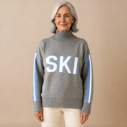 IMOGEN | RETRO TURTLENECK SKI SWEATER