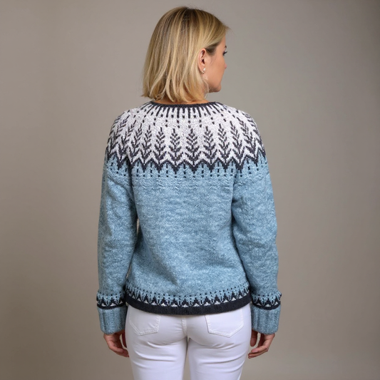 FREYA | RETRO ICELANDIC CARDIGAN