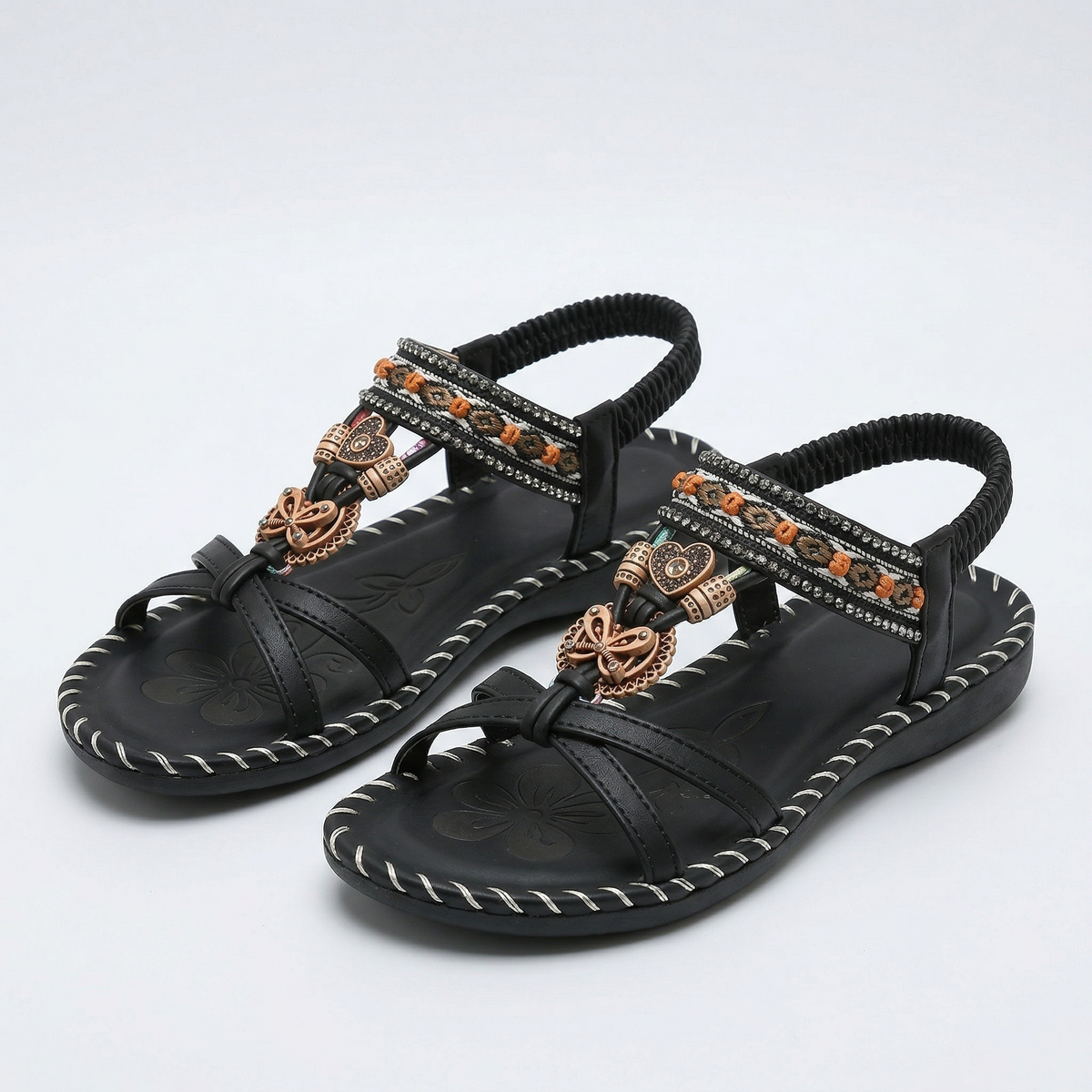 Nadia – Ibiza-style orthopedic sandals for comfort and elegance