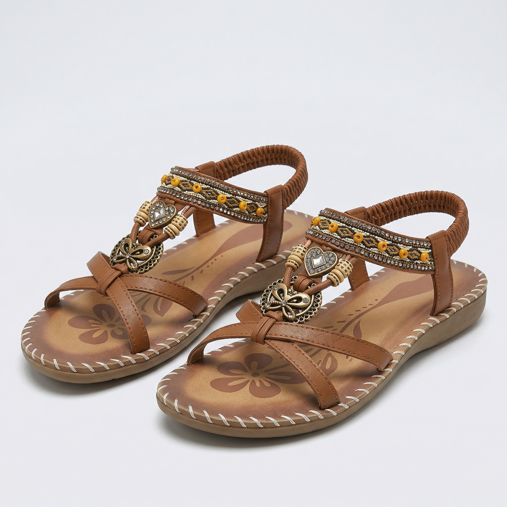 Nadia – Ibiza-style orthopedic sandals for comfort and elegance