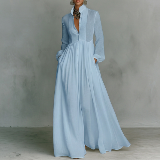 Iris | Minimalist Maxi Dress