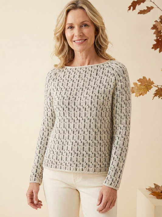 Luna | Elegant Boat Neck Sweater