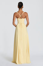 Amara | Elegance Maxi Dress with Sweetheart Neckline