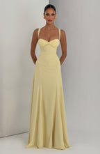 Amara | Elegance Maxi Dress with Sweetheart Neckline