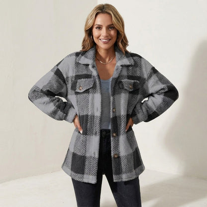 Isalie – Women's Check Jacket