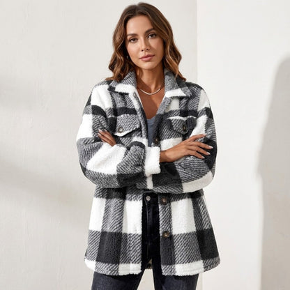 Isalie – Women's Check Jacket