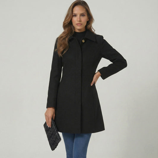 Josephine – Women's Coat with Button Placket