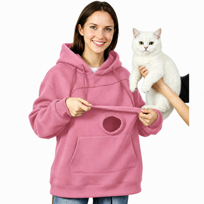 Cuddle Sweatshirt — Pocket Jumper for Cats & Small Dogs