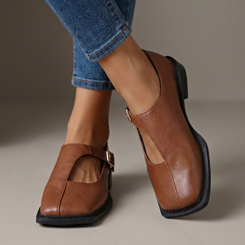 Rosalie™ | Comfort Leather Flats