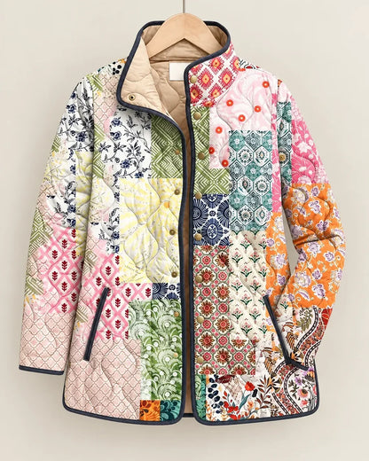 MORGANA | QUILTED HERITAGE PATCHWORK JACKET