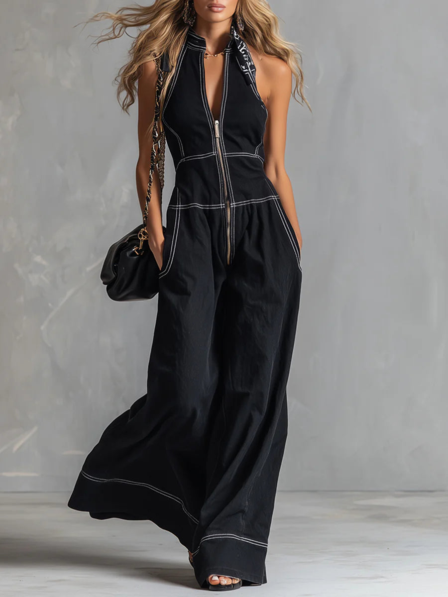 Melissa | Elegant Sleeveless Jumpsuit