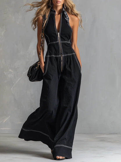 Melissa | Elegant Sleeveless Jumpsuit