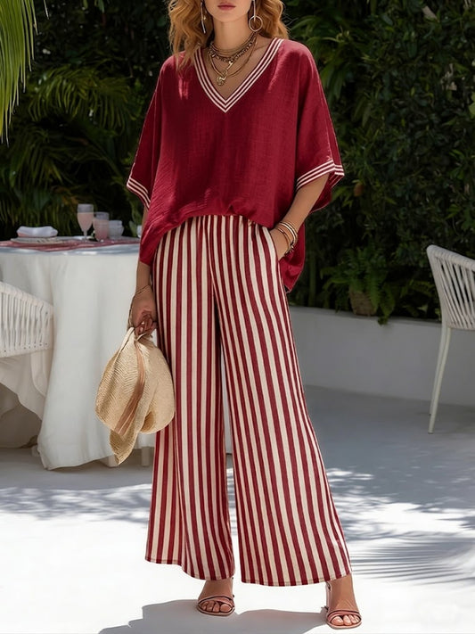 Juliette | Striped Summer Set