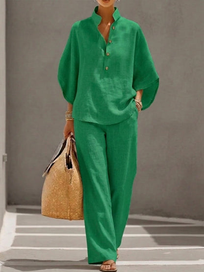 Alessia | 2-Piece Set with Batwing Sleeves
