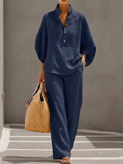 Alessia | 2-Piece Set with Batwing Sleeves