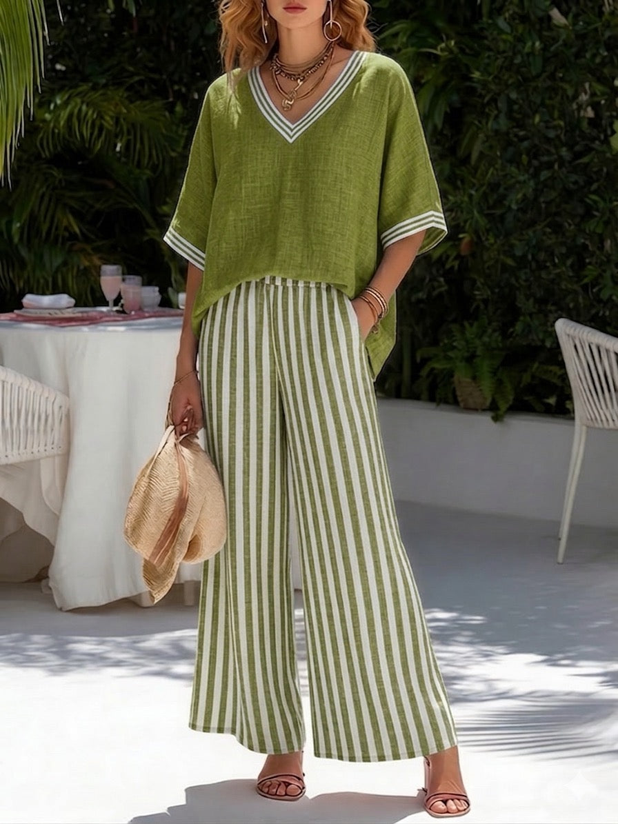 Juliette | Striped Summer Set