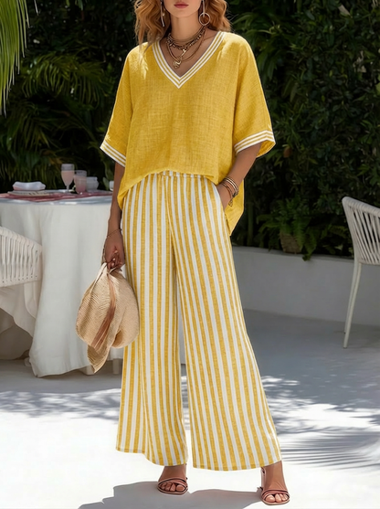Juliette | Striped Summer Set