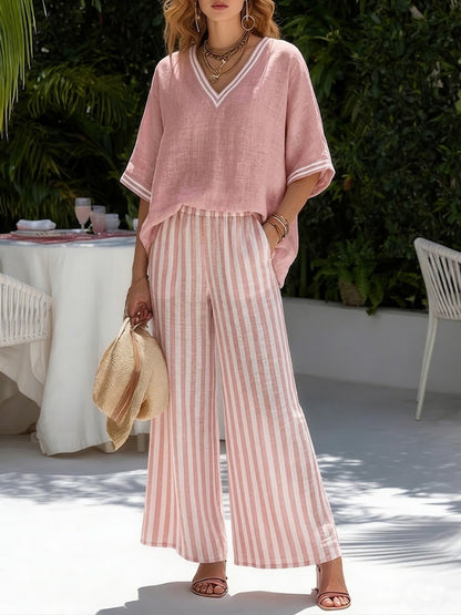 Juliette | Striped Summer Set