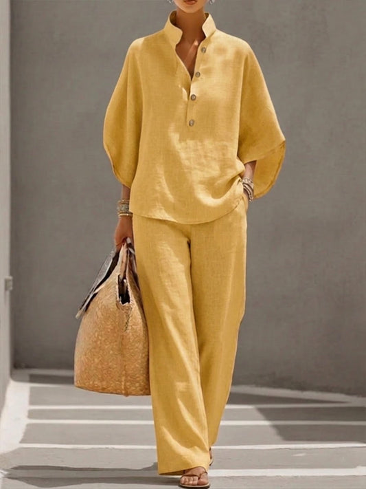 Alessia | 2-Piece Set with Batwing Sleeves