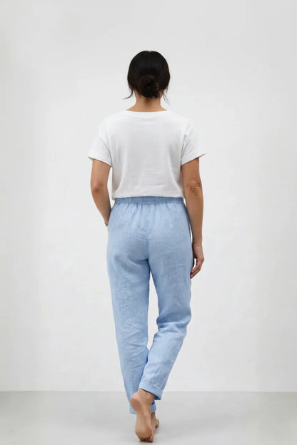 Sophie | Flowing Cotton & Linen Trousers