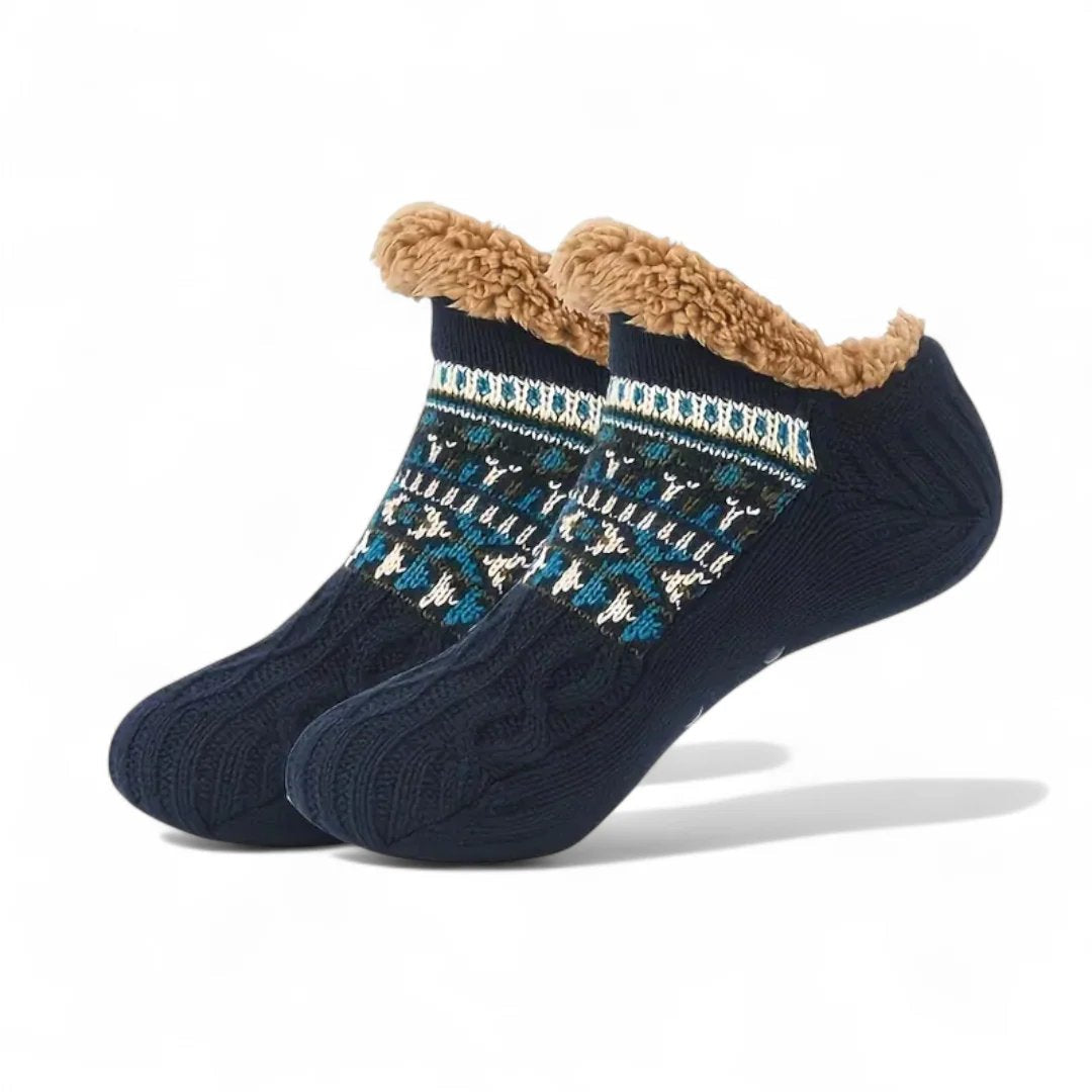 CozySocks™ – Nordic Knit Non-Slip Socks with Fleece Lining