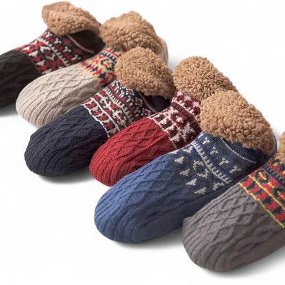 CozySocks™ – Nordic Knit Non-Slip Socks with Fleece Lining