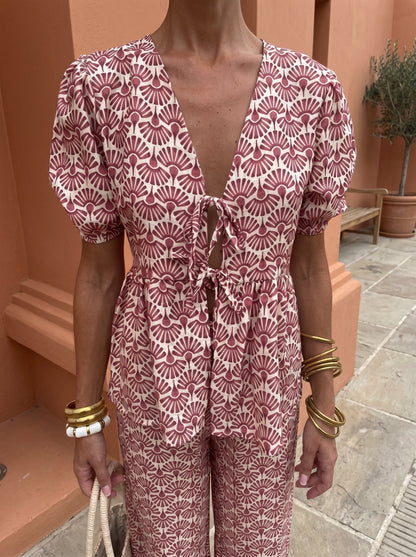 Valeria | Printed Two-Piece Set