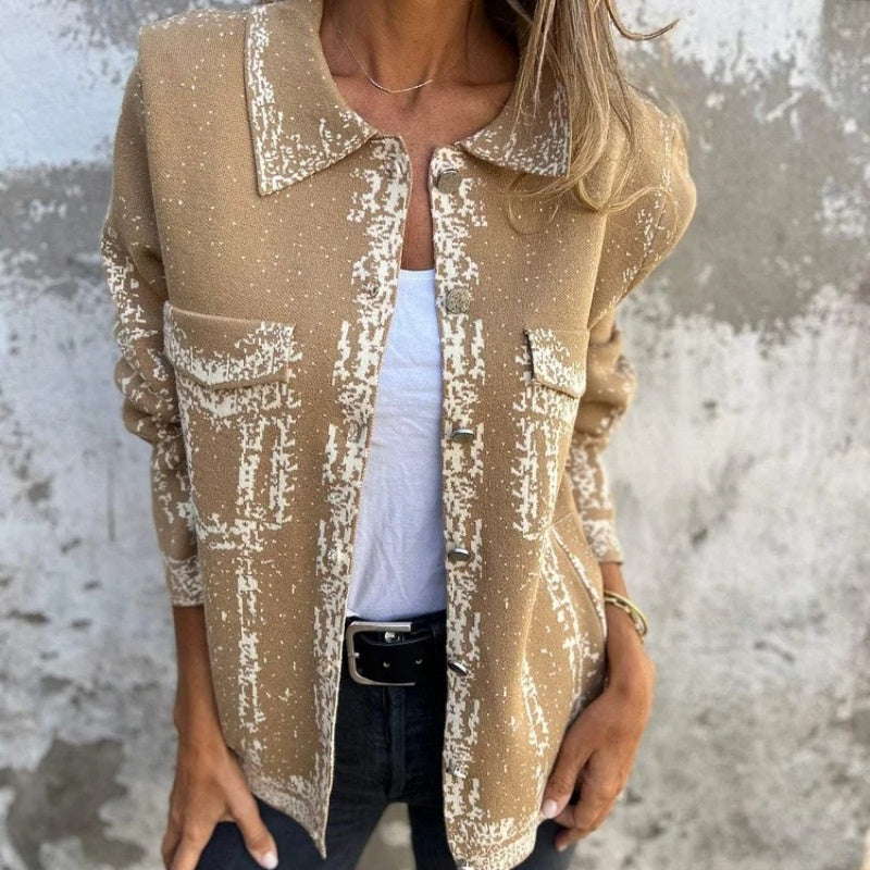 COLETTE | Trendy Long Sleeve Jacket