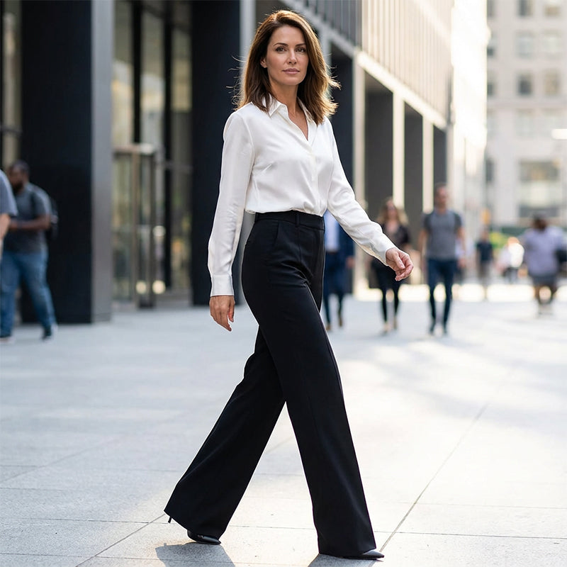 Amara | High-Waisted Trousers