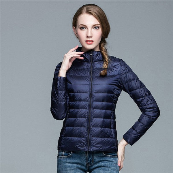 Idalia | Lightweight Quilted Jacket with High Collar