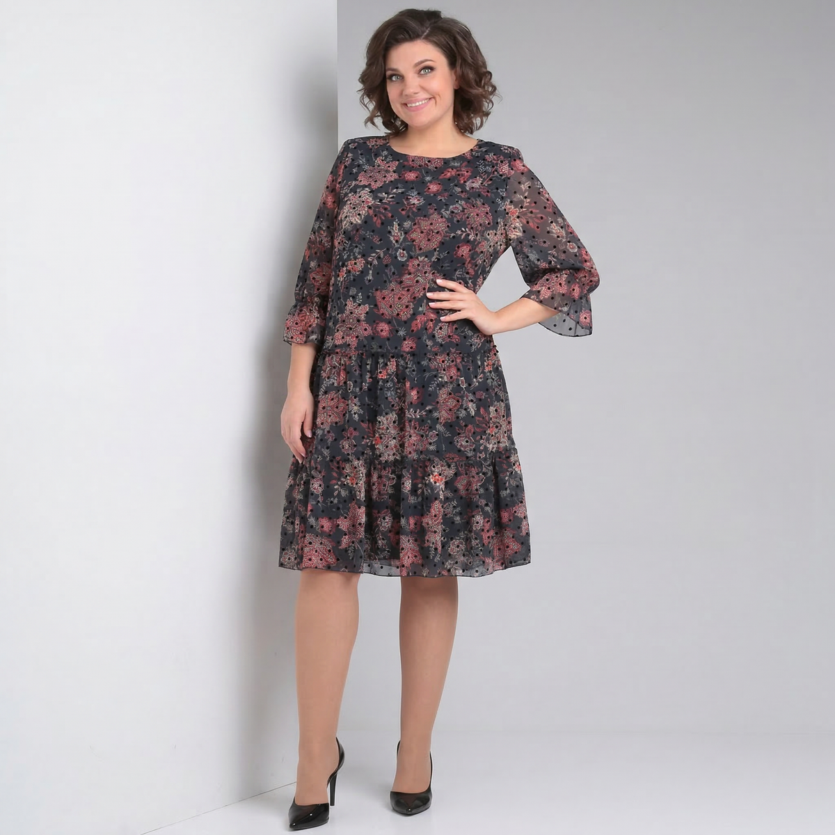 Oriana | Floral-Inspired Spring Dress