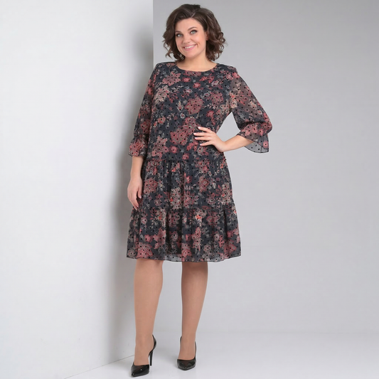 Oriana | Floral-Inspired Spring Dress