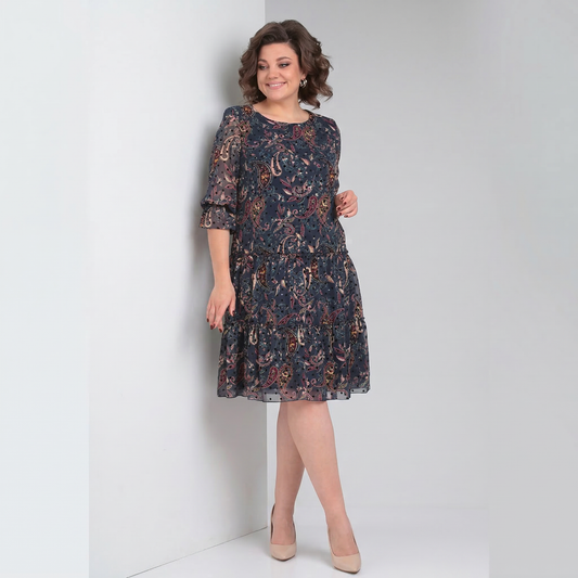 Oriana | Floral-Inspired Spring Dress