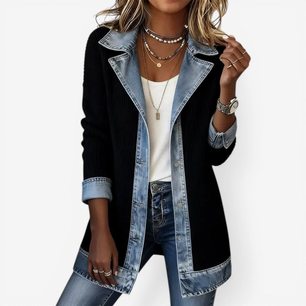 Women's Hybrid Denim Jacket