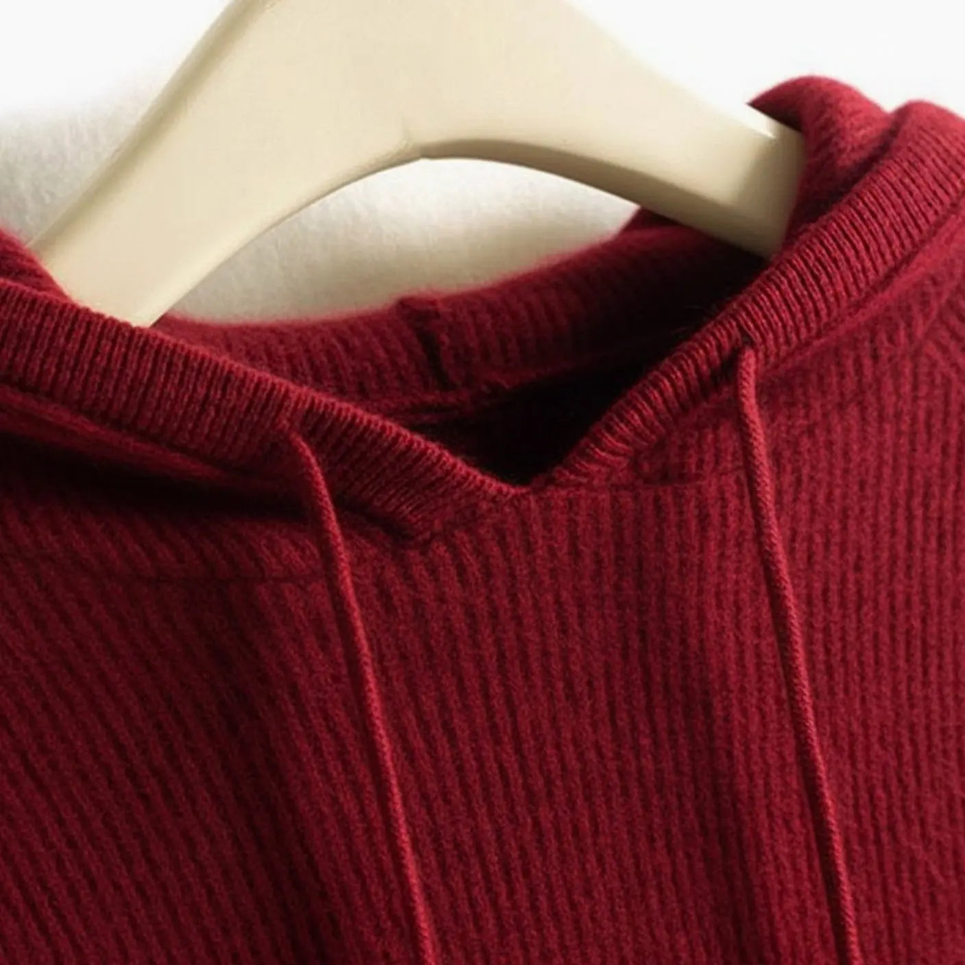 Worthington Women's Cashmere-Blend Hooded Drawstring Knit Jumper